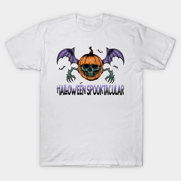 Halloween Spooktacular T-Shirt by jorinde winter designs